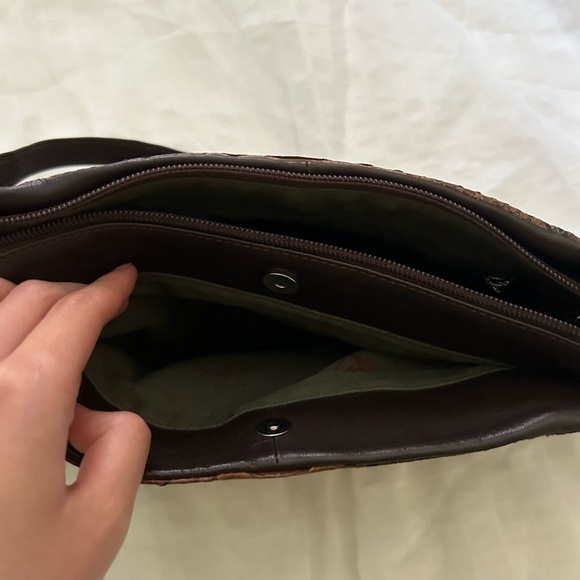 Bruno Rossi vintage designer genuine leather shoulder bag (RARE) - Picture 5 of 8